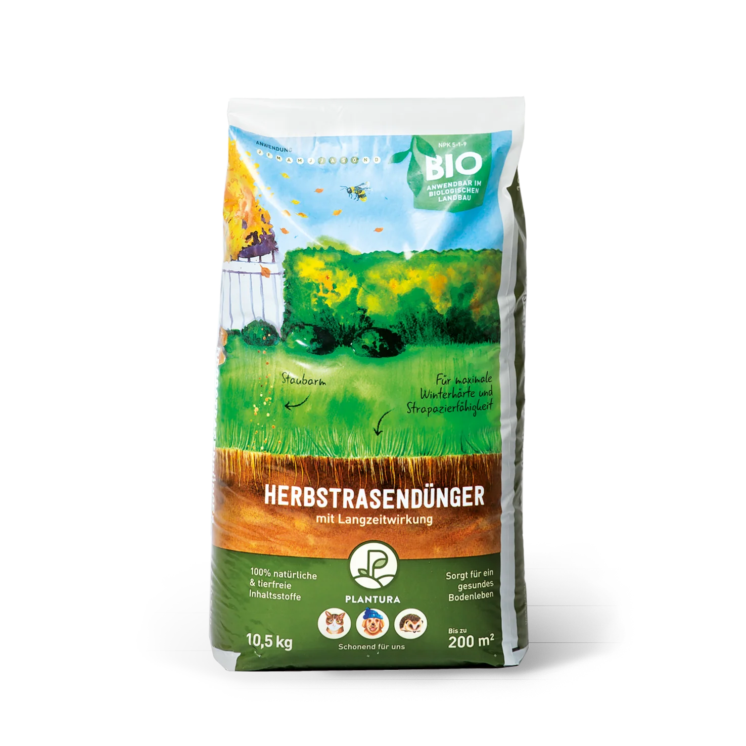 Bio-Herbstrasendünger 3 kg (Box) - Image 11