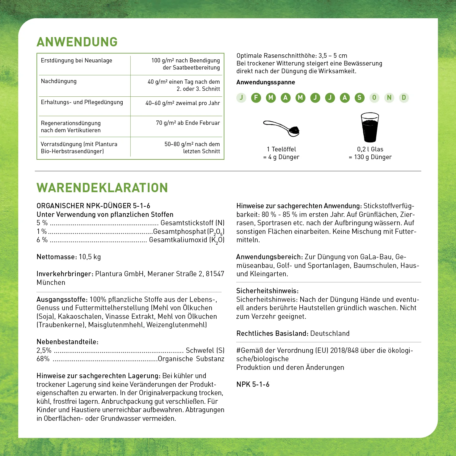 Bio-Rasendünger 10,5 kg (Sack) - Image 10