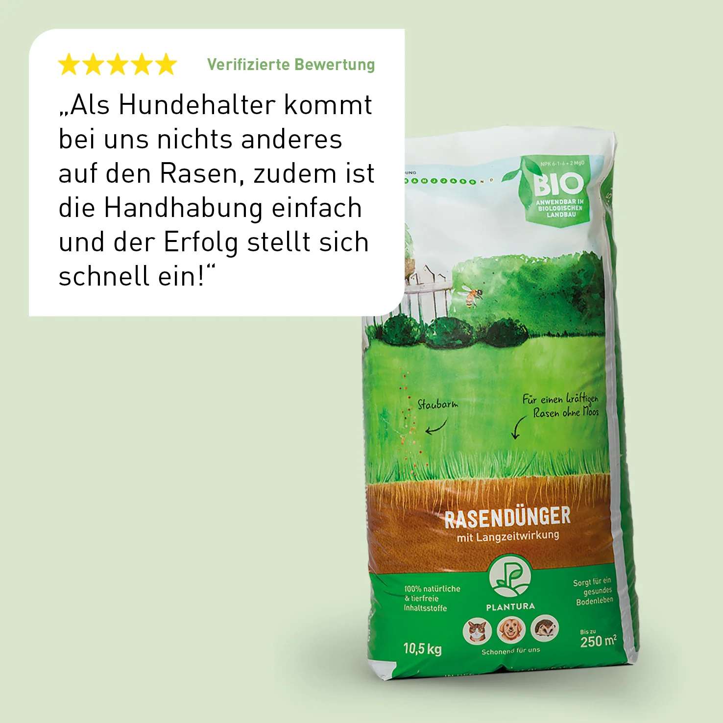 Bio-Rasendünger 10,5 kg (Sack) - Image 5